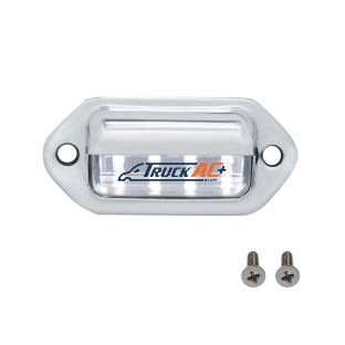 4 White LED Chrome License Plate Light/Utility Light - United Pacific 39930