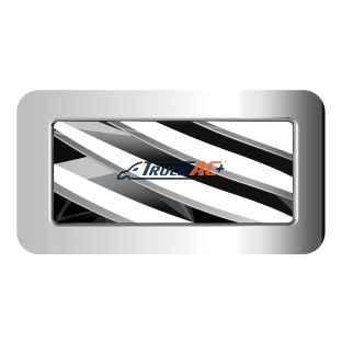Chrome Plastic A/C Vent For 2001-2005 Peterbilt - Passenger - United Pacific 41102