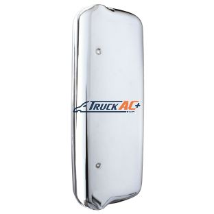 22-61710-000 Chrome Mirror Cover For Freightliner Century (2005-2010) & Columbia (2005-2020) - Driver - United Pacific 42061B