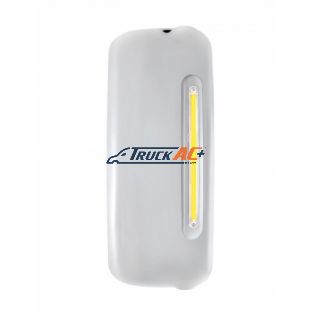 Mirror Cover With 24 Amber LED 12" GloLight For 2005+ Freightliner Century/Columbia- Passenger-Clear Lens - United Pacific 42401