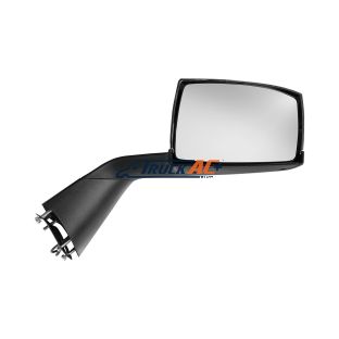 Chrome Hood Mirror Assembly With Sequential LED Turn Signal For 2018-2024 Volvo VNL - Passenger - United Pacific 42243