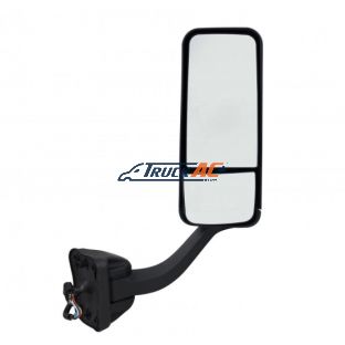A22-60713-001 Black Mirror Assembly With Heated Mirror For 2008-2017 Freightliner Cascadia - Passenger - United Pacific 42393
