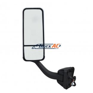A22-60713-005 Chrome Mirror Assembly With Heated Mirror For 2008-2017 Freightliner Cascadia - Driver - United Pacific 42394