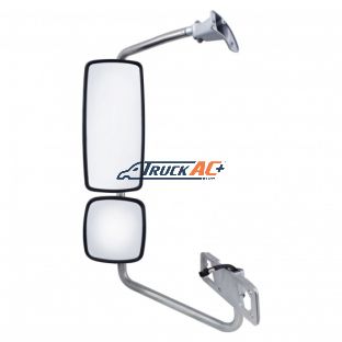 A22-54992-002 Chrome Mirror Assembly For 2001-2020 Freightliner Columbia - Driver-Heated - United Pacific 42402