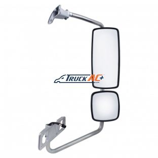 A22-54992-005 Chrome Mirror Assembly For 2001-2020 Freightliner Columbia - Passenger - Heated - United Pacific 42403