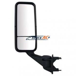 Black Heated Mirror Assembly For Peterbilt 387/587 & Kenworth T2000/T700 - Driver - United Pacific 42775