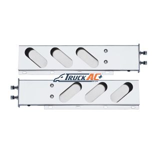 2-1/2" Bolt Pattern Stainless Spring Loaded Light Bar With 6X Oval Light Cutouts (Pair) - United Pacific 22304