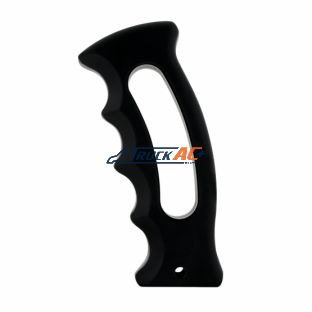Slot Style Pistol Grip Gearshift Knob - Black - United Pacific 70673
