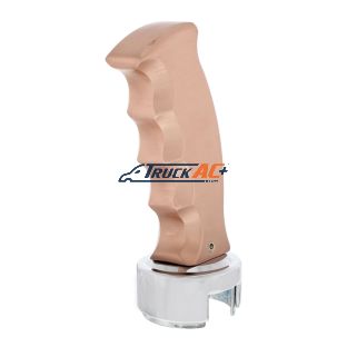 Pistol Grip Gearshift Knob With 13/15/18 Speed Adapter - Rose Gold - United Pacific 70751