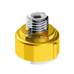 M30X3.5 Thread-On Gearshift Adapter W/LED Mount For Eaton-Fuller 9/10 Speed -Electric Yellow - United Pacific 71067