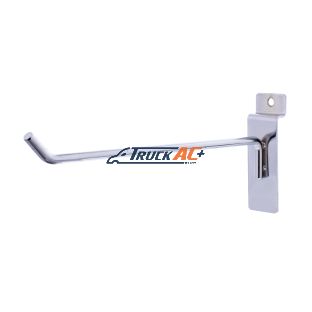 Chrome 8" Slatwall Hook - United Pacific 99173