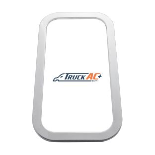 Stainless Steel Exterior View Window Trim For 2005+ Peterbilt - United Pacific 21741B