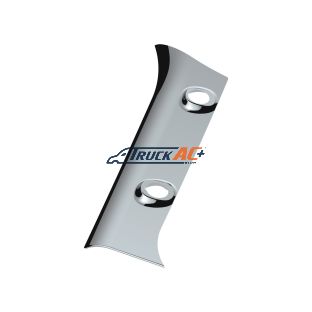 Chrome Plastic Interior Window Post Cover For 2006-2024 Kenworth W900 - Driver - United Pacific 41430