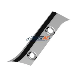 Chrome Plastic Interior Window Post Cover For 2006-2024 Kenworth W900 - Passenger - United Pacific 41431