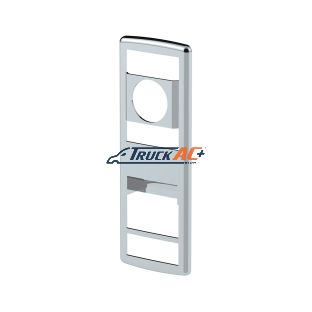 A66-09199-001 Chrome Door Switch Cover With Power Windows/Mirrors/Door Locks For 2018-2025 Freightliner Cascadia - Driver - United Pacific 42445