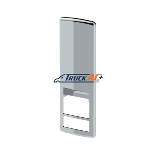 A66-09200-001 Chrome Door Switch Cover With Power Windows/Door Locks For 2018-2025 Freightliner Cascadia - Passenger - United Pacific 42447