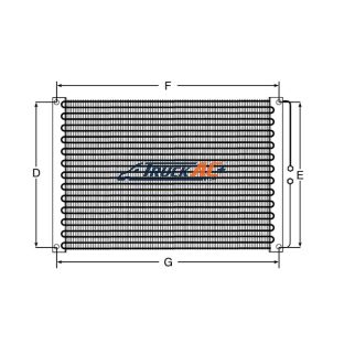 MCC A/C Condenser - MCC 77-00250-50, Y19-CM303-50