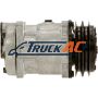 OEM Sanden A/C Compressor - Sanden 7803, Truck Air 03-1843, MEI 5704