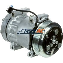 OEM Sanden A/C Compressor - Sanden 4481, 4546, 4815, 194815, Truck Air 03-0801, MEI 5347