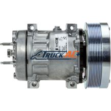OEM Sanden A/C Compressor - Sanden 4250, Truck Air 03-3837, MEI 54250