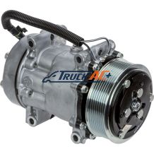 OEM Sanden A/C Compressor - Sanden 4028, 4420, 4800, Truck Air 03-0708T, MEI 5285