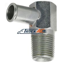 Heater Hose Fitting - 90 Elbow 1/2" Male Pipe - Hex Base - CoolPoint 625-4017