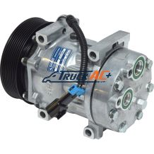 Sanden Style A/C Compressor - Sanden 4493, 4733, 4892, Truck Air 03-1608, MEI 5385