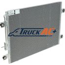 Freightliner Style A/C Condenser - Freightliner 22-62221-000, 22-62339-000, 22-62390-000, 22-65662-000, A22-66827-000, A22-66842-000, A22-67128-000, A22-72252-000, Truck Air 04-0620, MEI 6320