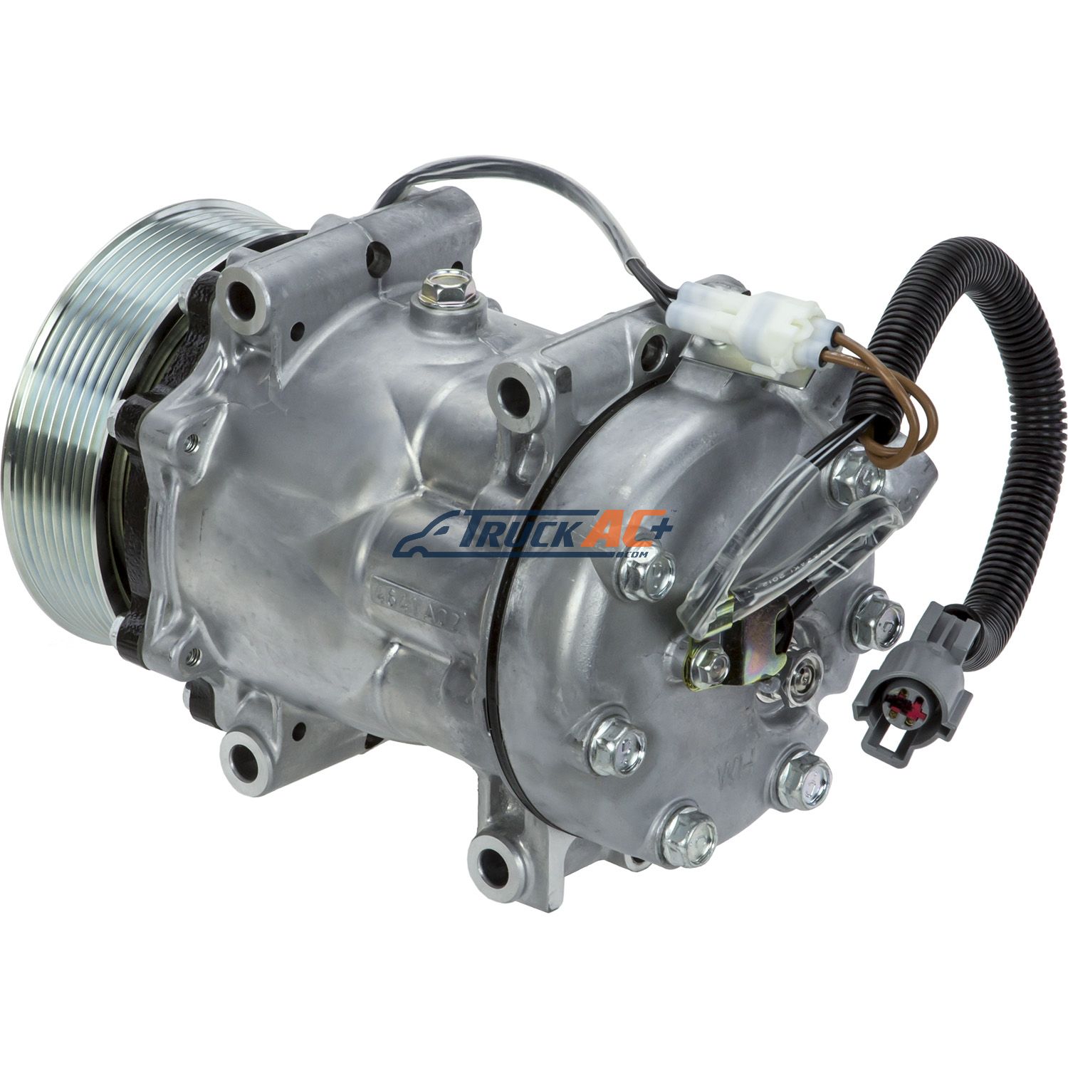 OEM Sanden A/C Compressor - Sanden 4474, 4730, 7804, Truck Air 03-0421 ...