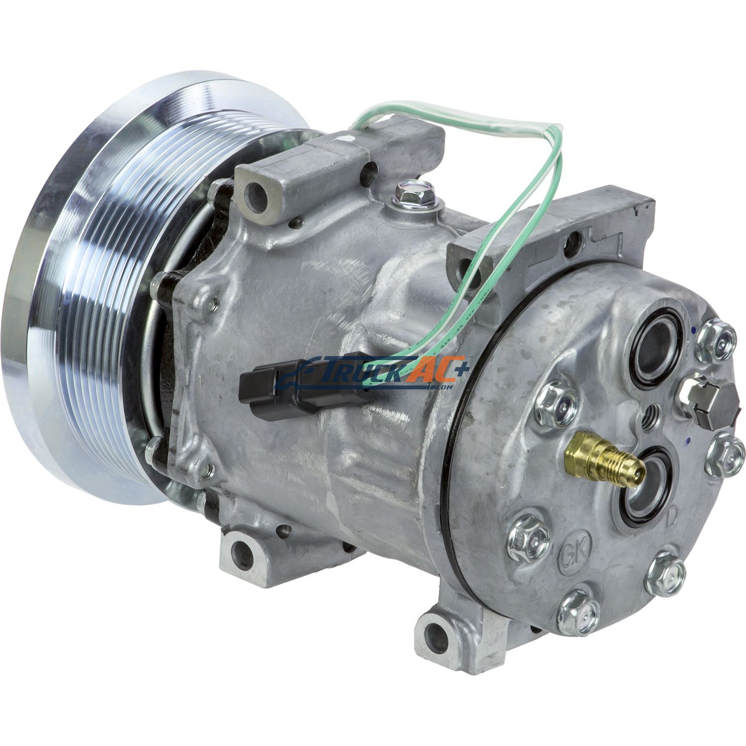 OEM Sanden A/C Compressor - Sanden 4301, 4769, Truck Air 03-3738, MEI 5316