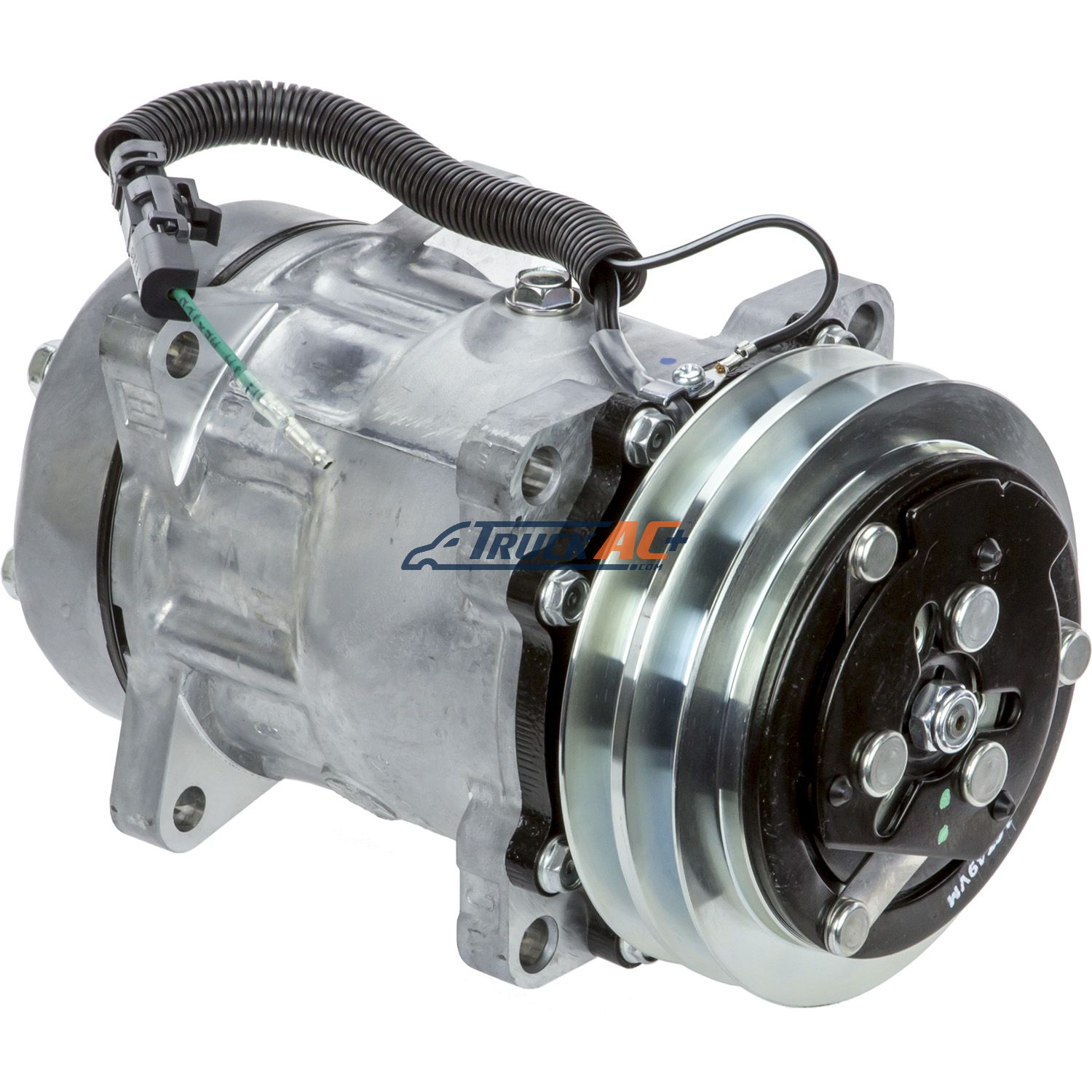 OEM Sanden A/C Compressor - Sanden 4434, Truck Air 03-3709, MEI 5190