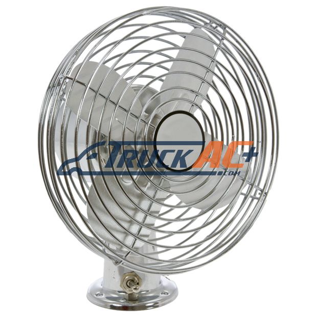 7 1/2" Dash Fan 12V- Truck Air 01-3052, MEI 3859