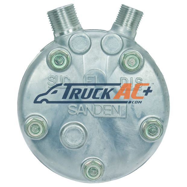 Sanden (FL) Rear Head - Truck Air 03-6543, MEI 5625