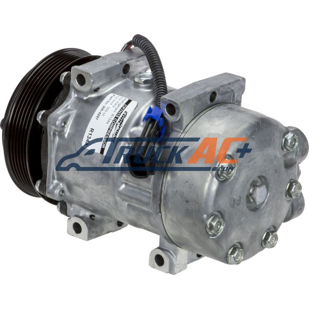 Sanden Style A/C Compressor - Sanden 4040, 4425, 4792, Peterbilt F69 ...