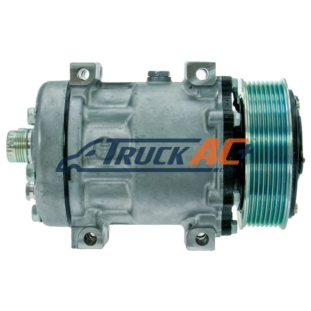 OEM Sanden A/C Compressor - Sanden 4421, 4482, 4776, Truck Air 03-0607, MEI 5331