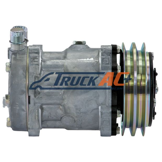 OEM Sanden A/C Compressor - Sanden 8069, Truck Air 03-3514, MEI 58069