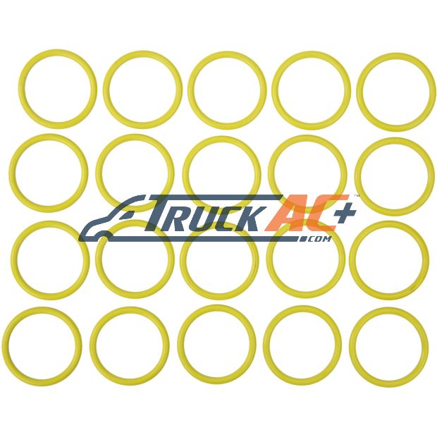 Yellow O-ring 20pk - Volvo 20443765 - Truck Air 16-4284, MEI 0135