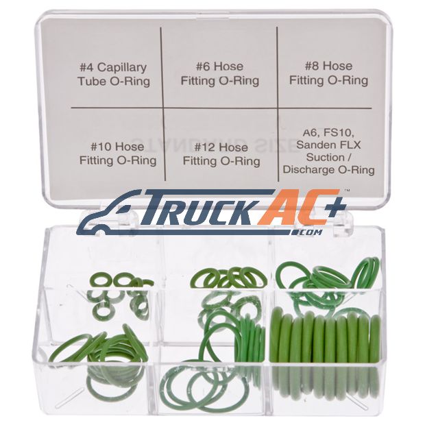 Standard Size O-ring Assortment - Truck Air 16-4093, MEI 8989