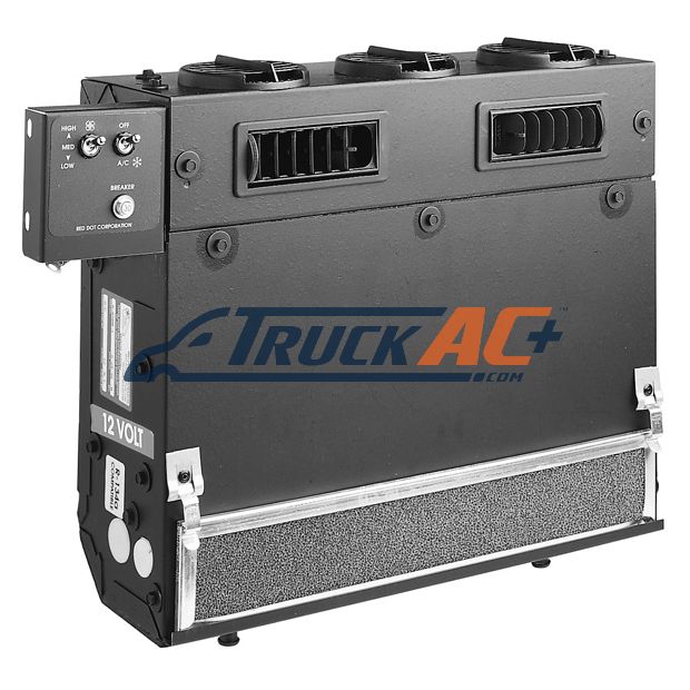 Red Dot Backwall A/C &  Heater Unit - Red Dot R-8500-0P, Truck Air 50-9739, MEI 10-9739