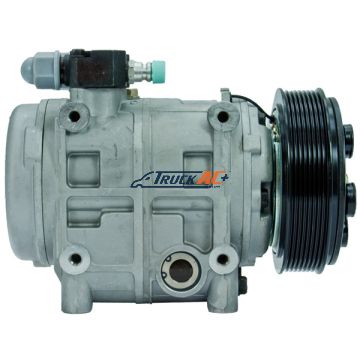 OEM Valeo A/C Compressor - Valeo 10046540, 10368540, 2521213, Truck Air 03-3798V, MEI 51603