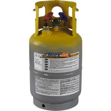 30 lb. Refillable refrigerant Tank (R134a) - Truck Air 16-3530, MEI 8705