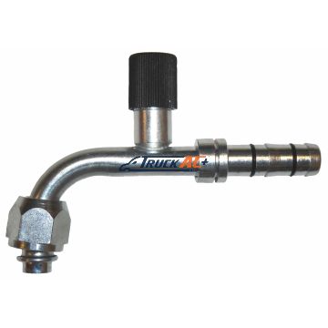 Aeroquip Style A/C Fitting - Eaton Aeroquip FJ3013-01-0810S, Truck Air 08-6935E, MEI 4550EZ