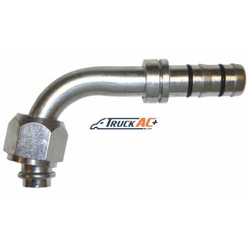 Aeroquip Style A/C Fitting - Eaton Aeroquip FJ5985-1012S, Truck Air 08-6974E, MEI 4437EZ