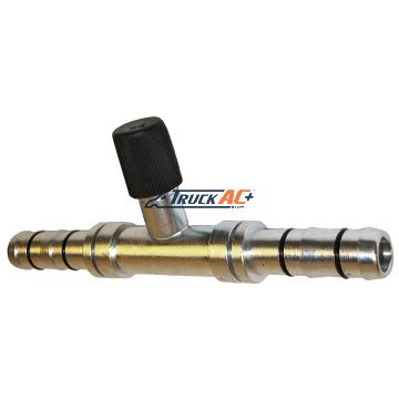 Aeroquip Style A/C Fitting - Eaton Aeroquip FJ5986-1010S, Truck Air 08-3423E, MEI 4580EZ