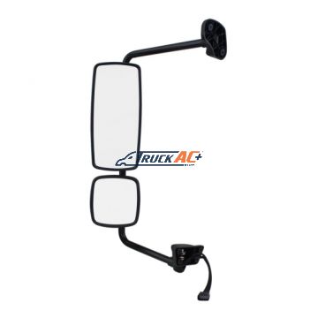 A22-59615-014, A22-59615-006 Chrome Mirror Assembly With Power Adjust & Heated For Freightliner M2 - Driver - United Pacific 42411
