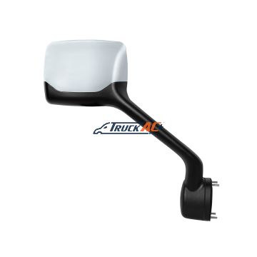 L59-6003-201R, L59-6003-200R Chrome Hood Mirror For 2013-2021 Kenworth T680 & 2012-2021 Peterbilt 579-Passenger - United Pacific 42839