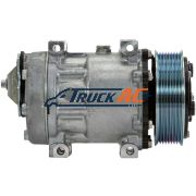 OEM Sanden A/C Compressor - Sanden 4020, Truck Air 03-3817, MEI 54020