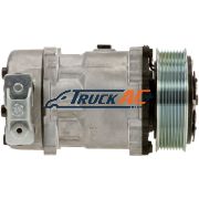 OEM Sanden A/C Compressor - Sanden 4705, Truck Air 03-1400, MEI 5361