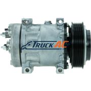 OEM Sanden A/C Compressor - Sanden 4577, Truck Air 03-1013, MEI 54106