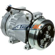 OEM Sanden A/C Compressor - Sanden 4481, 4546, 4815, 194815, Truck Air 03-0801, MEI 5347